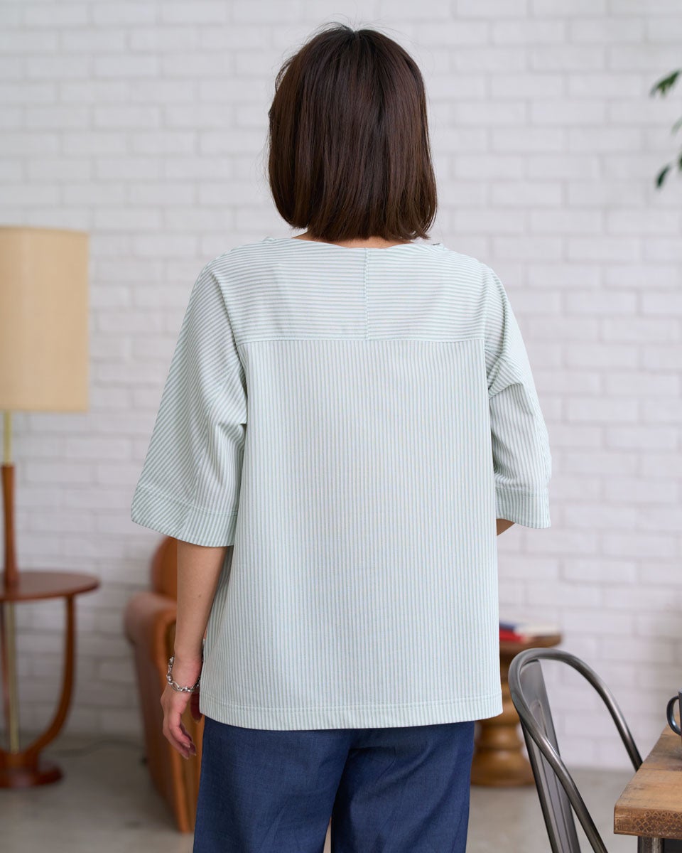 QUEEN SIZEシアーサッカーTシャツ | ゴールデンベアストア