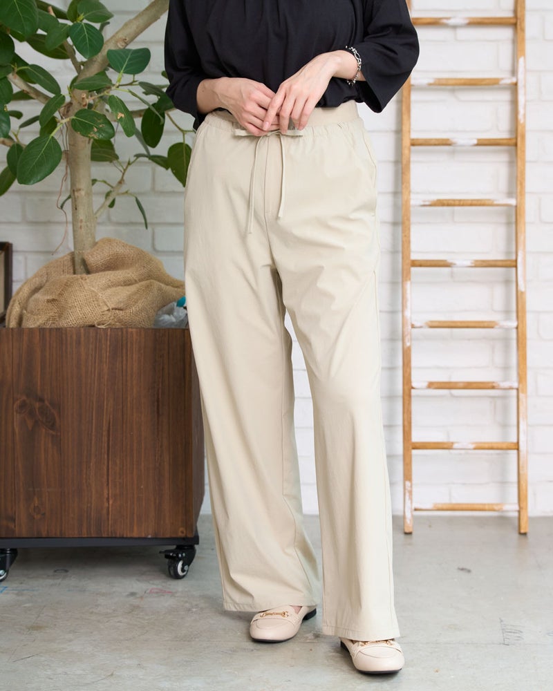 GoldenBear ゴールデンベア リブ付セミワイドパンツ