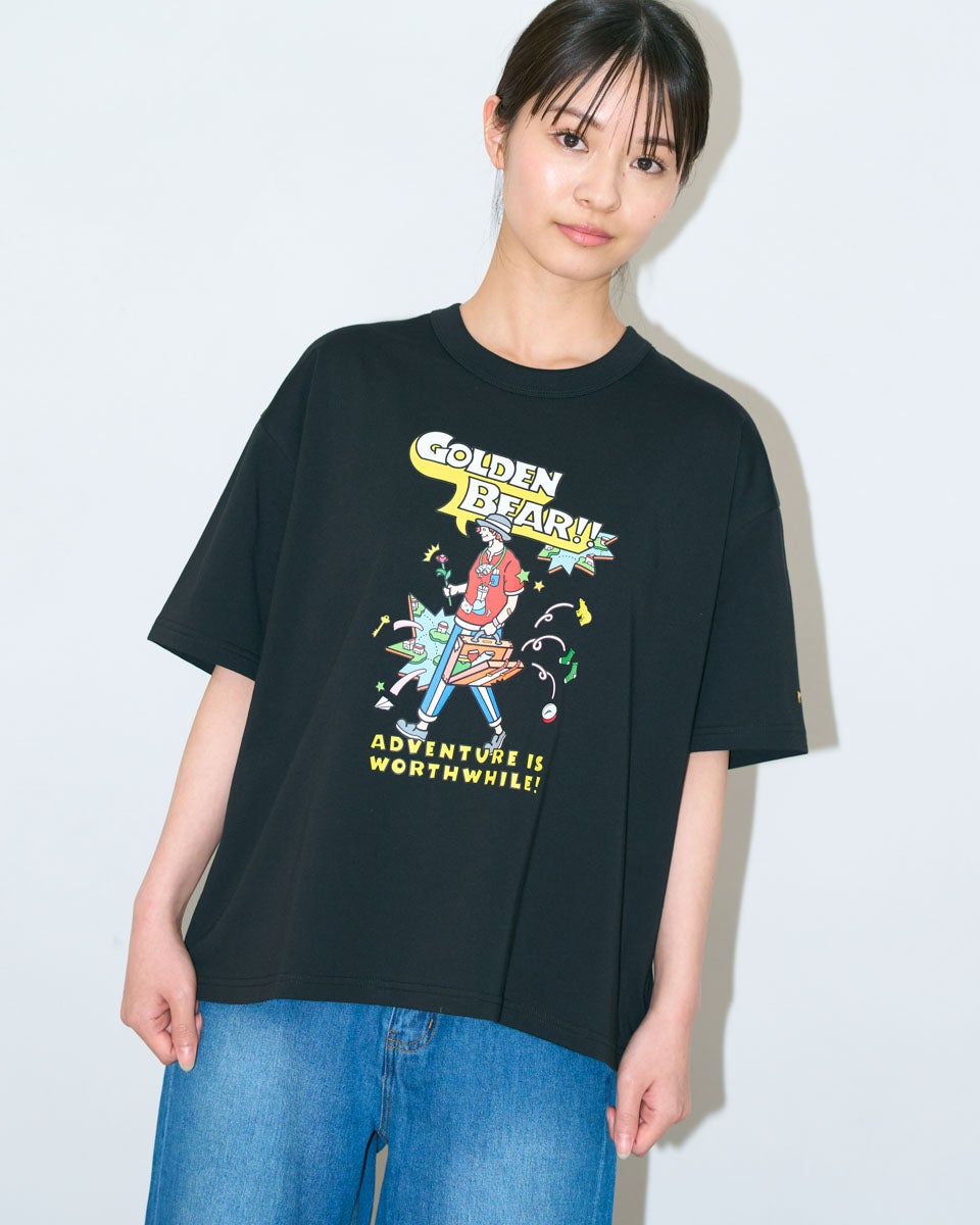 GoldenBear ゴールデンベア プリントTシャツ/YUTAKA NOJIMAコラボレーション
