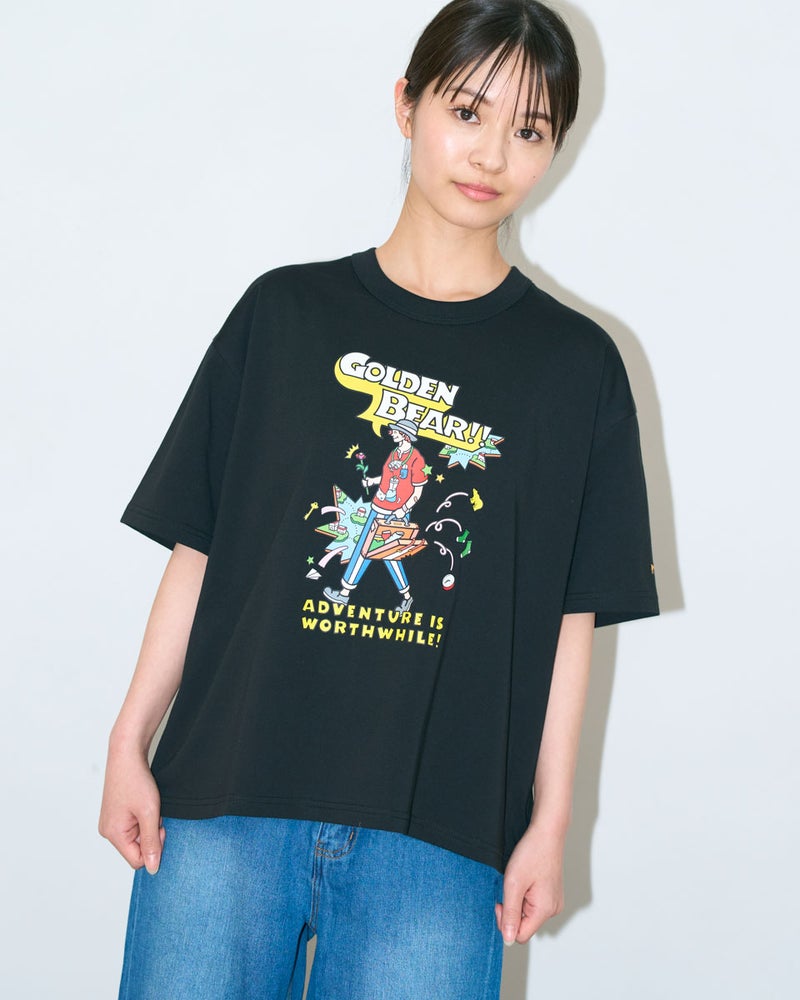 GoldenBear ゴールデンベア プリントTシャツ/YUTAKA NOJIMAコラボレーション