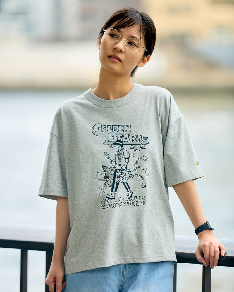 GoldenBear ゴールデンベア プリントTシャツ/YUTAKA NOJIMAコラボレーション