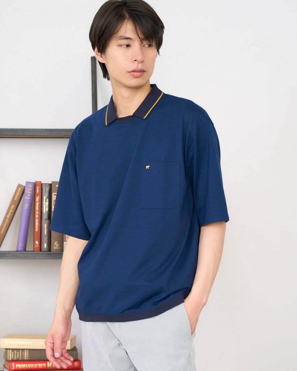  Golden Bear　ゴールデンベア　スッキパーポロシャツ
