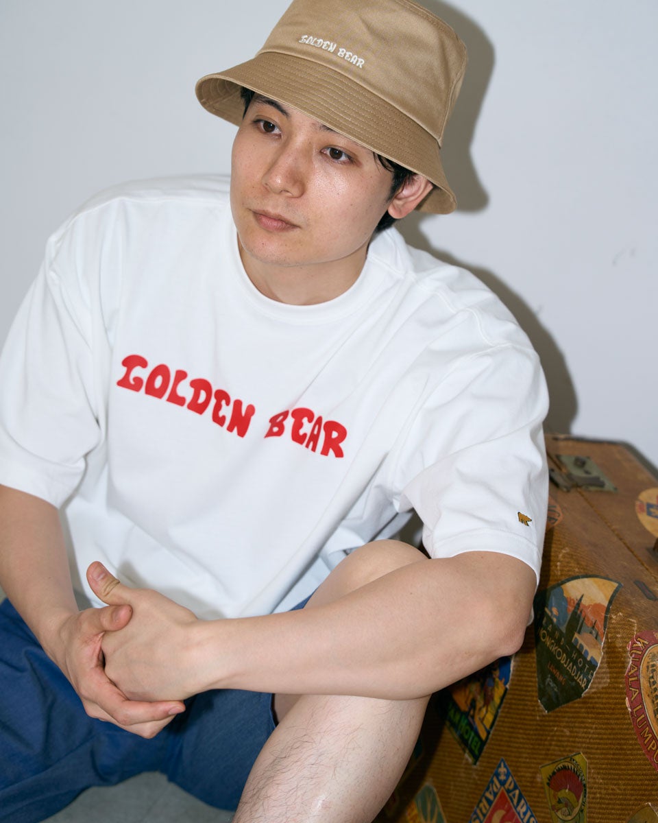 Golden BearロゴTシャツ/YUTAKA NOJIMAコラボレーション | ゴールデン