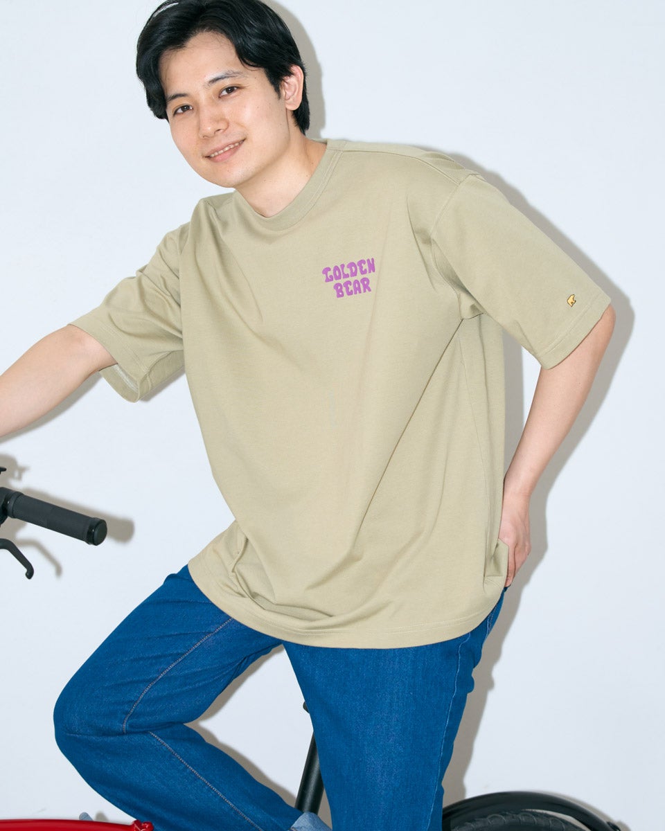 Golden Bear　ゴールデンベア　ロゴTシャツ/YUTAKA NOJIMAコラボレーション