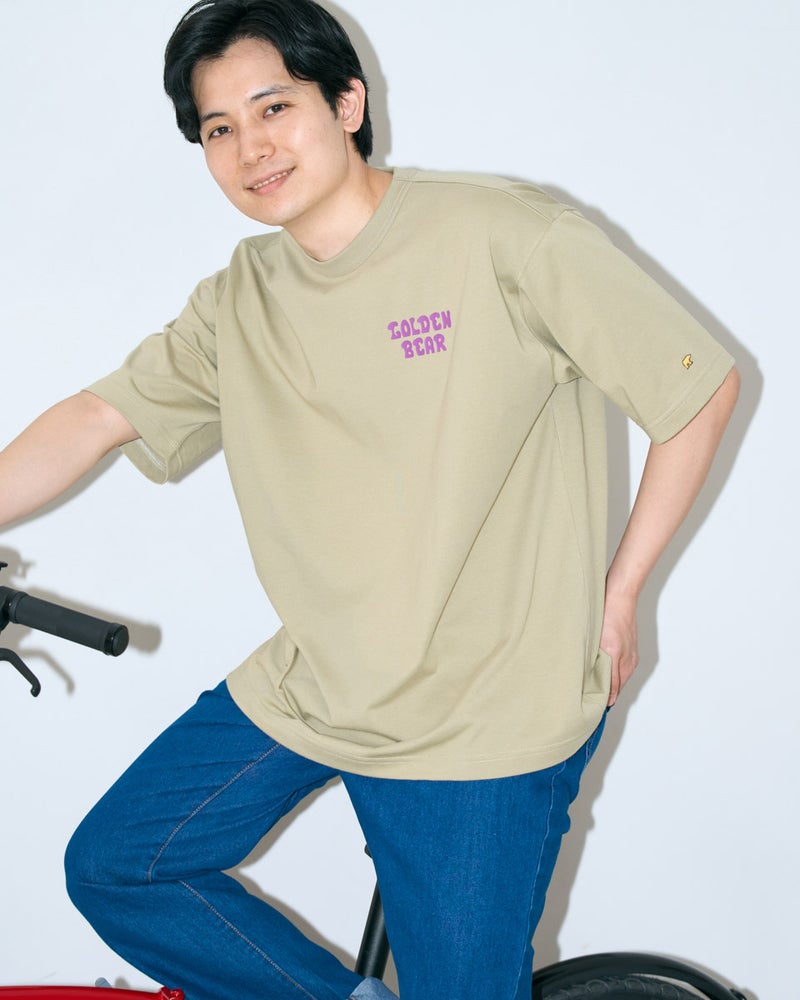 Golden Bear　ゴールデンベア　ロゴTシャツ/YUTAKA NOJIMAコラボレーション