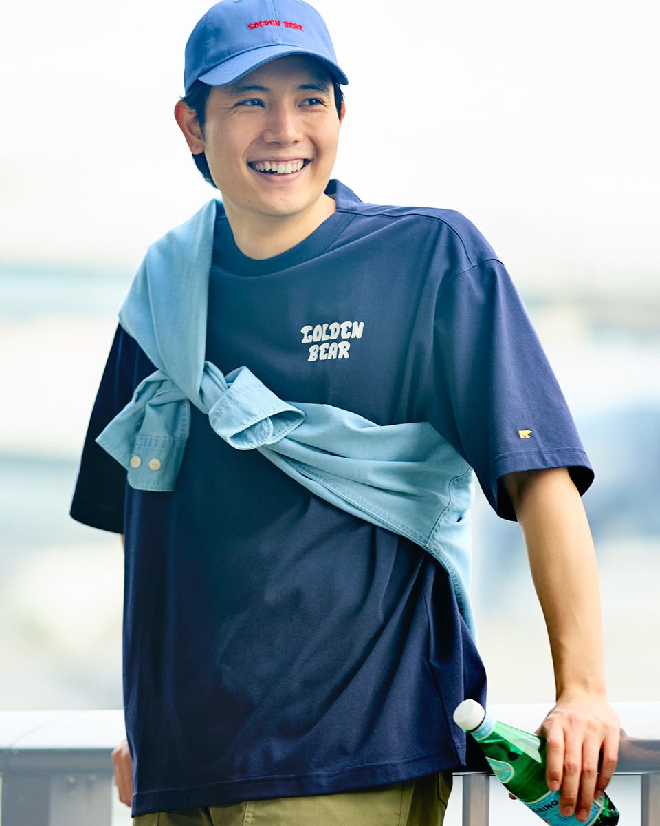 Golden BearロゴTシャツ/YUTAKA NOJIMAコラボレーション | ゴールデン
