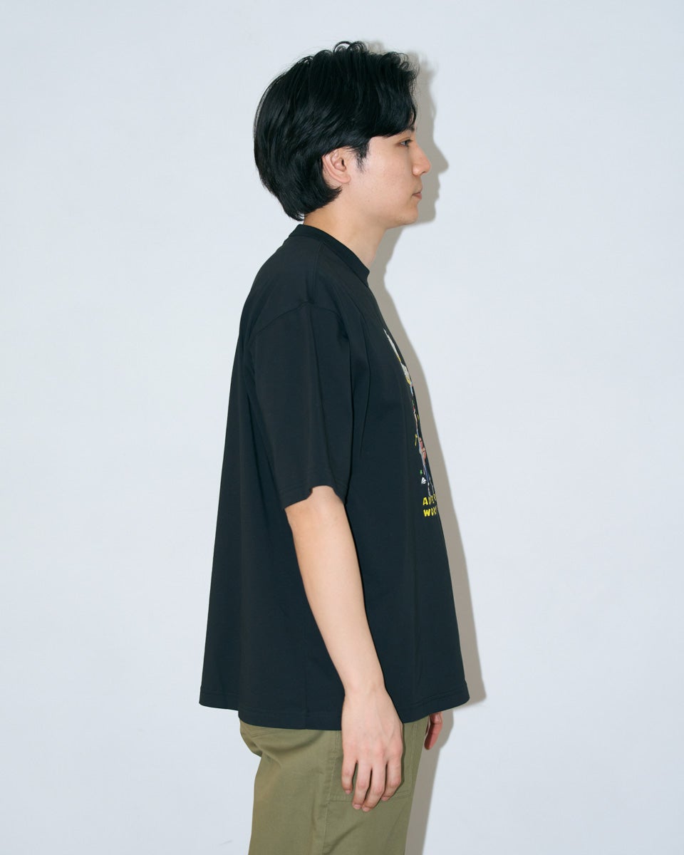 Golden BearプリントTシャツ/YUTAKA NOJIMAコラボレーション