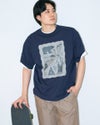 Golden BearプリントTシャツ/サトウリョウタロウ コラボレーション