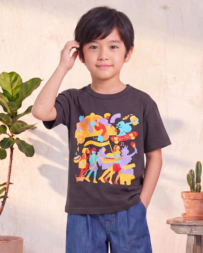 GoldenBear ゴールデンベア グラフィックTシャツ/ IORI KIKUCHI
