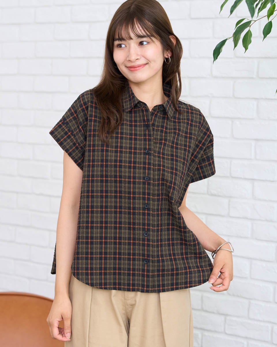 GoldenBear ゴールデンベアサッカーチェックシャツ