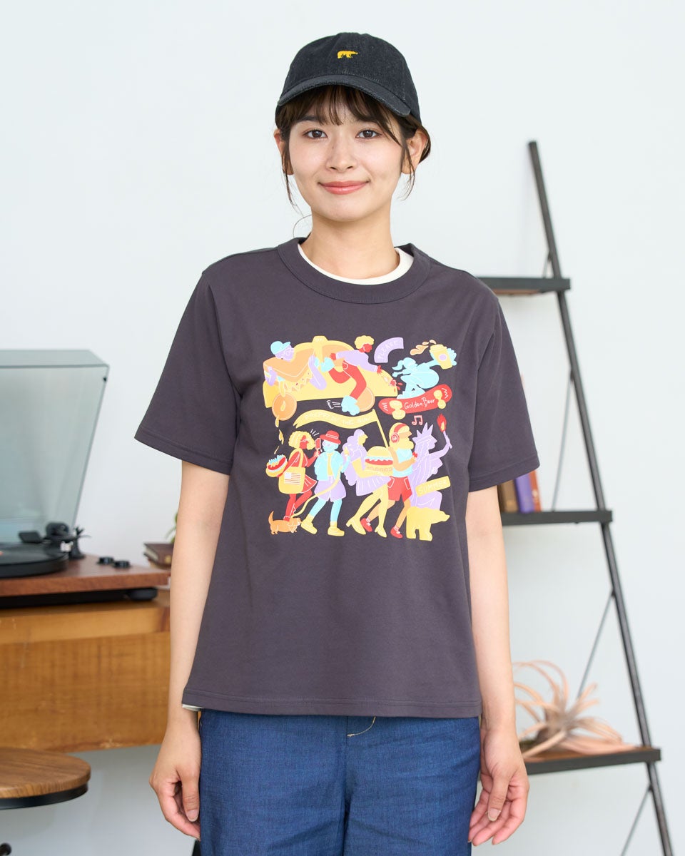Golden BearグラフィックTシャツ/ IORI KIKUCHI | ゴールデンベアストア