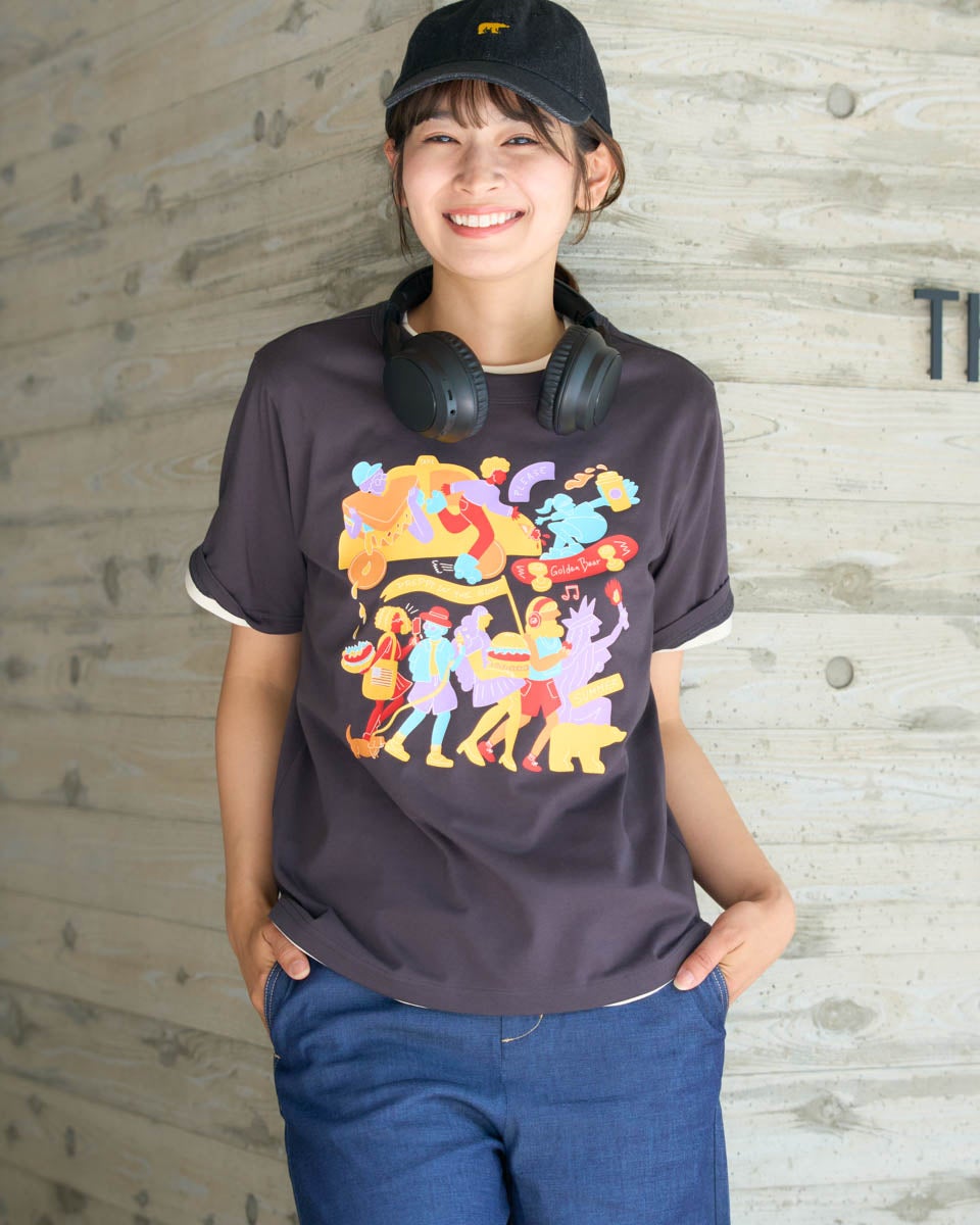 Golden BearグラフィックTシャツ/ IORI KIKUCHI | ゴールデンベアストア
