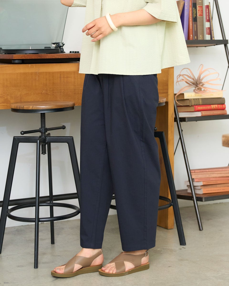 GoldenBear ゴールデンベア 接触冷感タックアンクルパンツ