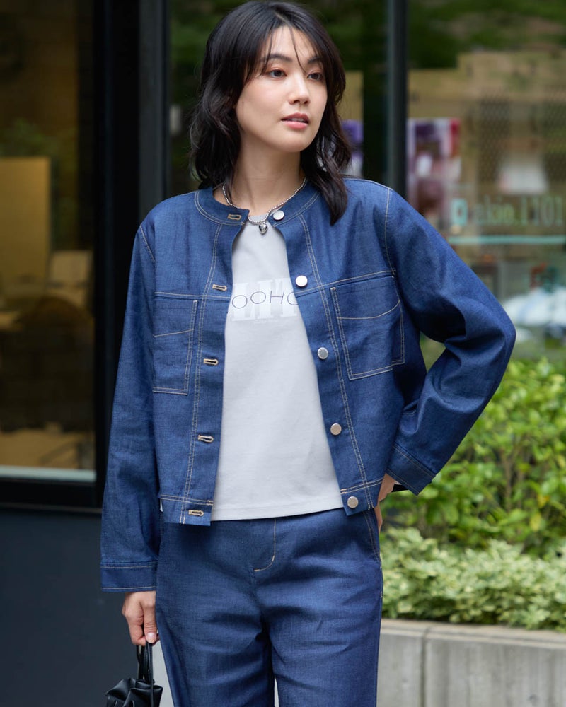 GoldenBear ゴールデンベア ストレッチデニムジャケット