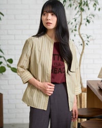 GoldenBear ゴールデンベア バンドカラーシャツ
