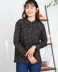 GoldenBear ゴールデンベア グリッタープリントシャツ