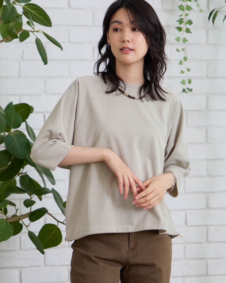 GoldenBear ゴールデンベア ラグランドローコードTシャツ