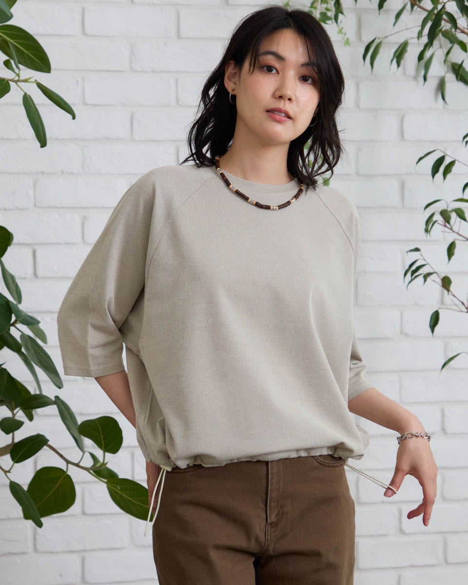 GoldenBear ゴールデンベア ラグランドローコードTシャツ
