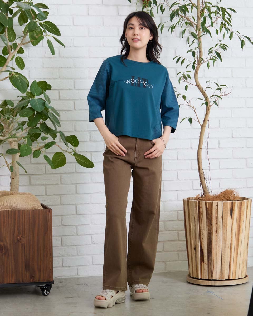 GoldenBear ゴールデンベア ストレートカラーデニムパンツ