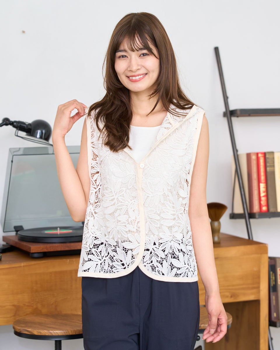 White Labelレースベスト | ゴールデンベアストア