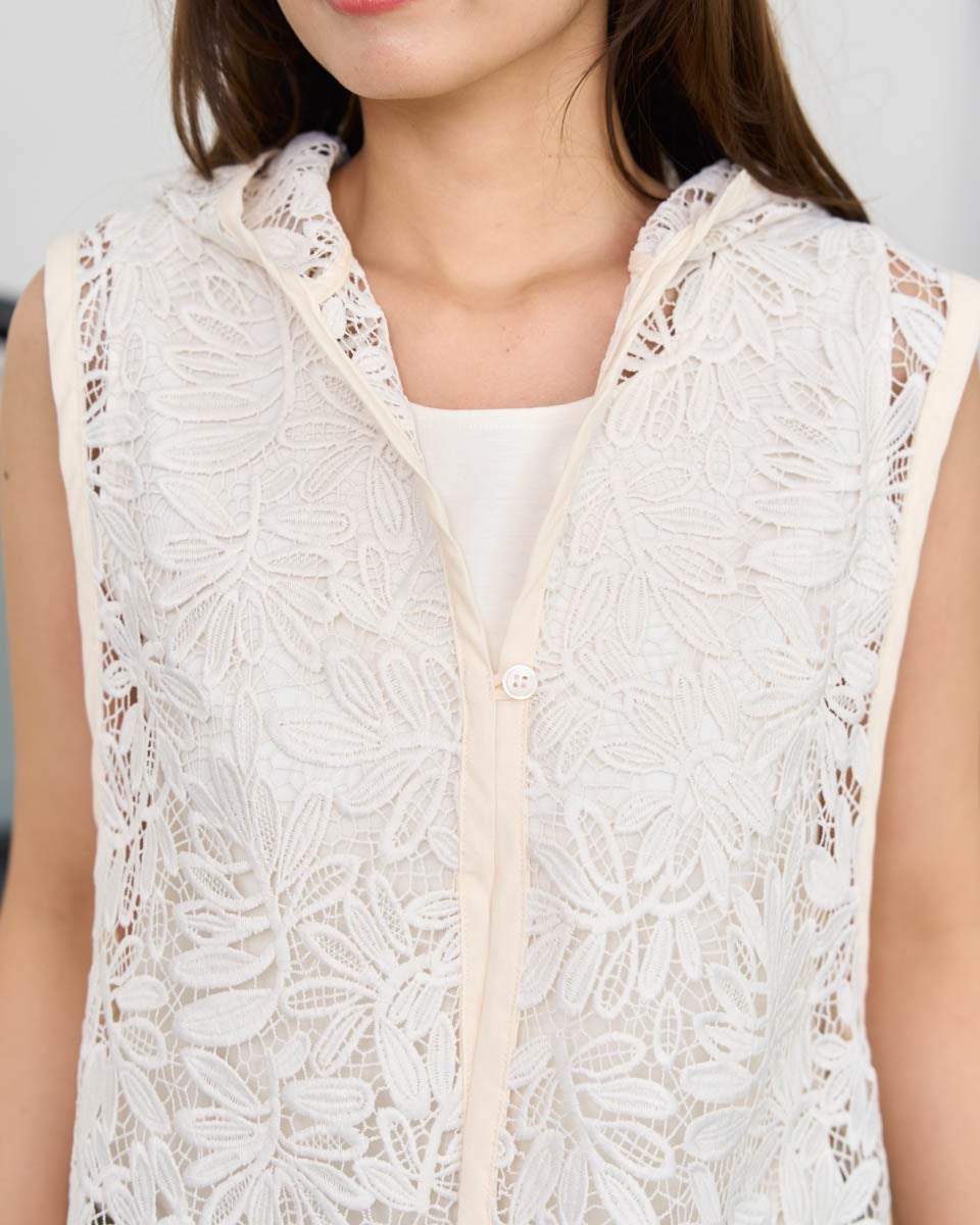 White Labelレースベスト | ゴールデンベアストア
