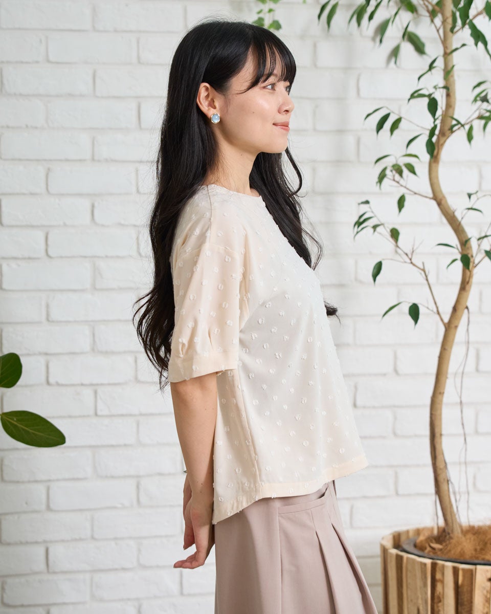 White Labelジャカードカットソー | ゴールデンベアストア