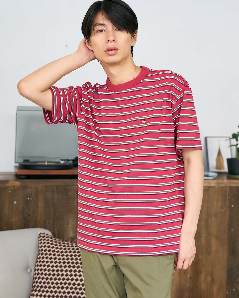 新品】GOLDENBEARS MJG Tシャツ レッド Lサイズ NEW JAPONICA 半袖T