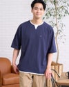 Golden Bear　ゴールデンベア　GB天竺キーネックTシャツ