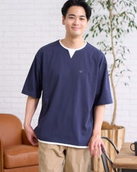 Golden Bear　ゴールデンベア　GB天竺キーネックTシャツ