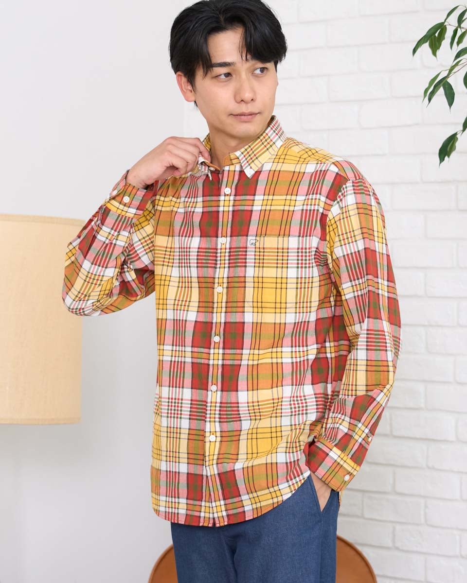  Golden Bear　ゴールデンベア　チェックシャツ