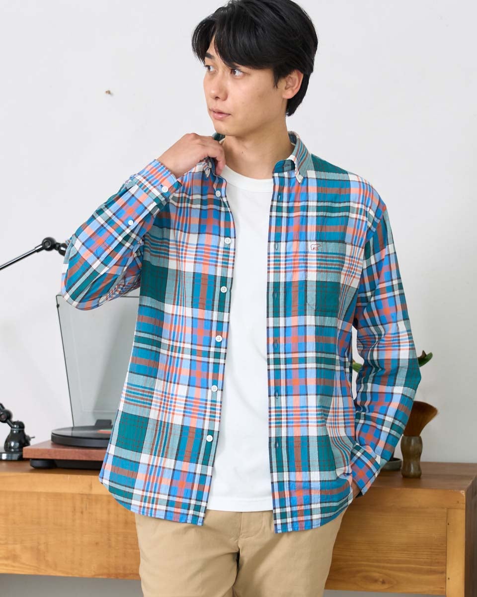  Golden Bear　ゴールデンベア　チェックシャツ