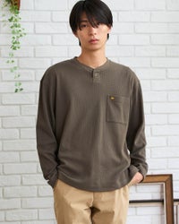 Golden Bear　ゴールデンベア　ヘンリーネックTシャツ