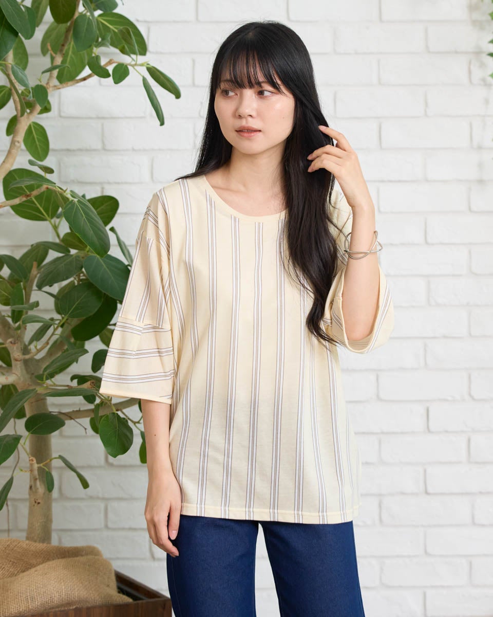 used☆ゴールデンベア×バックドロップ☆スタジャン☆S☆緑×袖革ベージュ Golden Bear袖タックTシャツ | ゴールデンベアストア