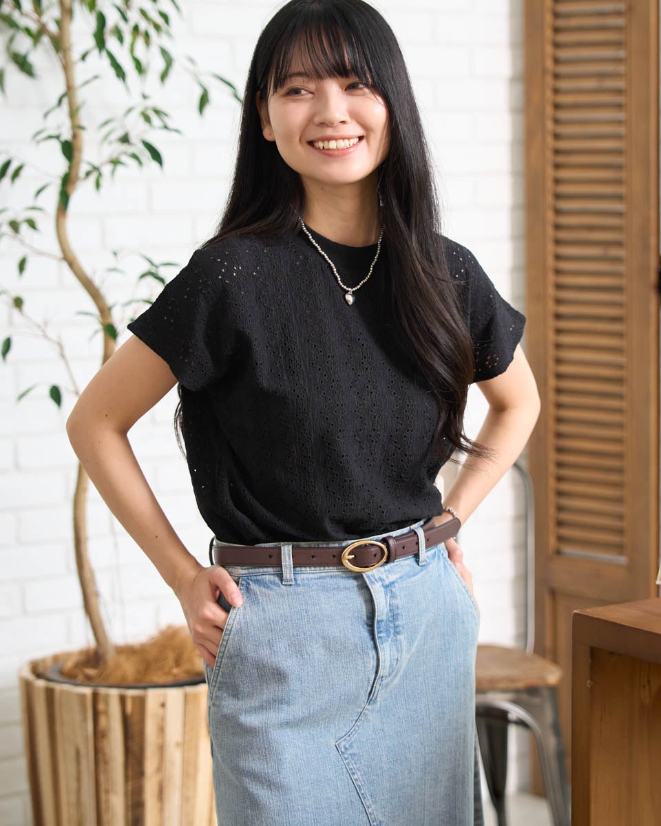GoldenBear ゴールデンベア レースジャカードTシャツ
