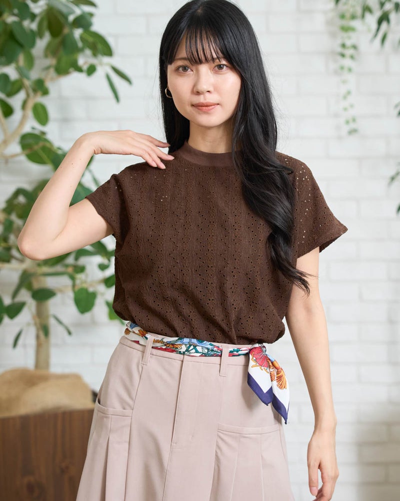 GoldenBear ゴールデンベア レースジャカードTシャツ