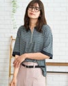 GoldenBear ゴールデンベア ポロ襟ZIPカットソー