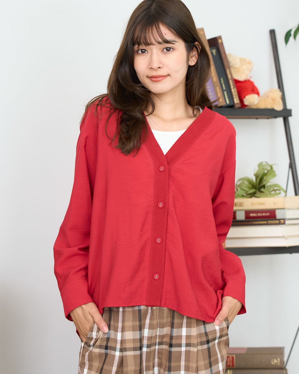 GoldenBear ゴールデンベア シャツカーディガン