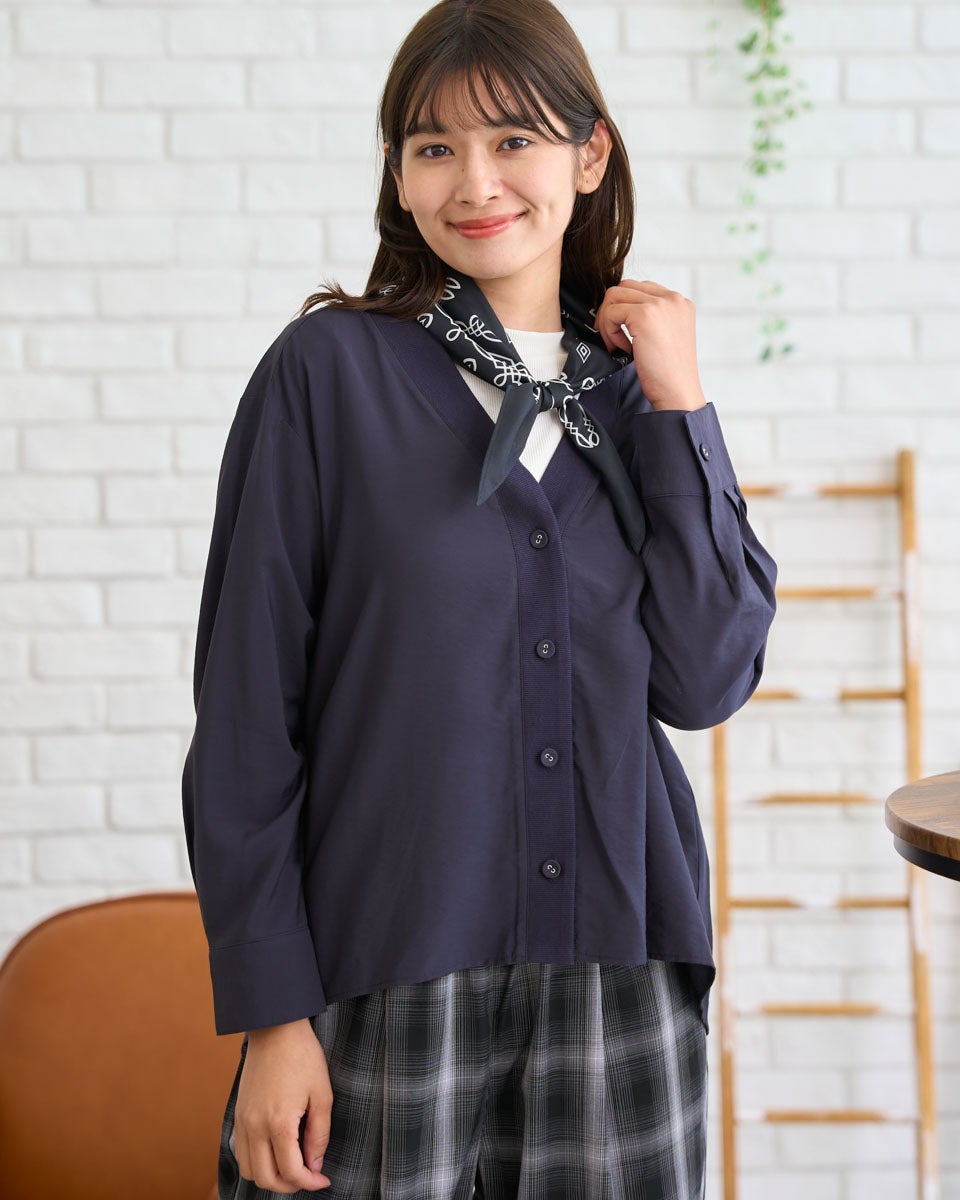 GoldenBear ゴールデンベア シャツカーディガン