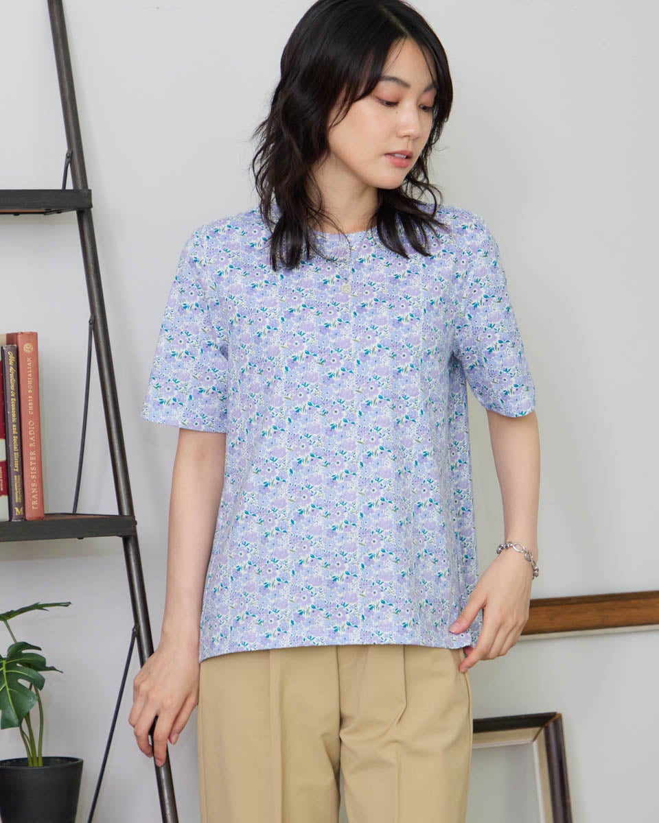 GoldenBear ゴールデンベア 小花プリントTシャツ