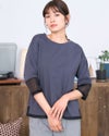 GoldenBear ゴールデンベア 袖シアーカットソー