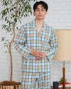 Golden Bear ホームウェア　Home Wearサッカーチェックテーラードパジャマ