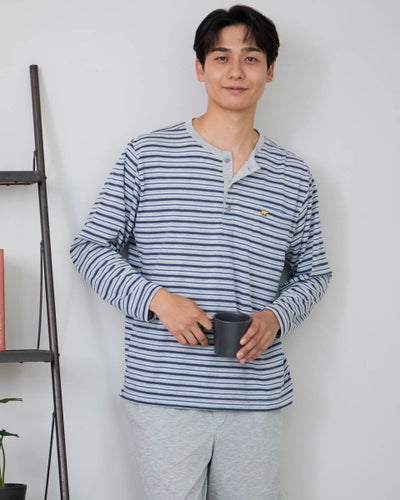 Golden Bear　ゴールデンベア　Home Wear天竺ボーダーパジャマ