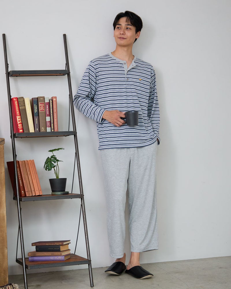 Golden Bear　ゴールデンベア　Home Wear天竺ボーダーパジャマ