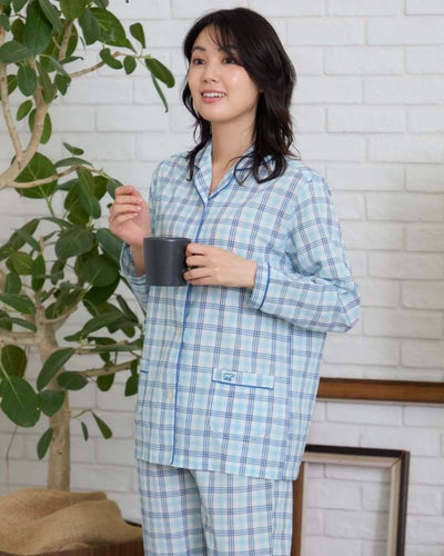 Golden BearゴールデンベアHome Wearサッカーチェックパジャマ