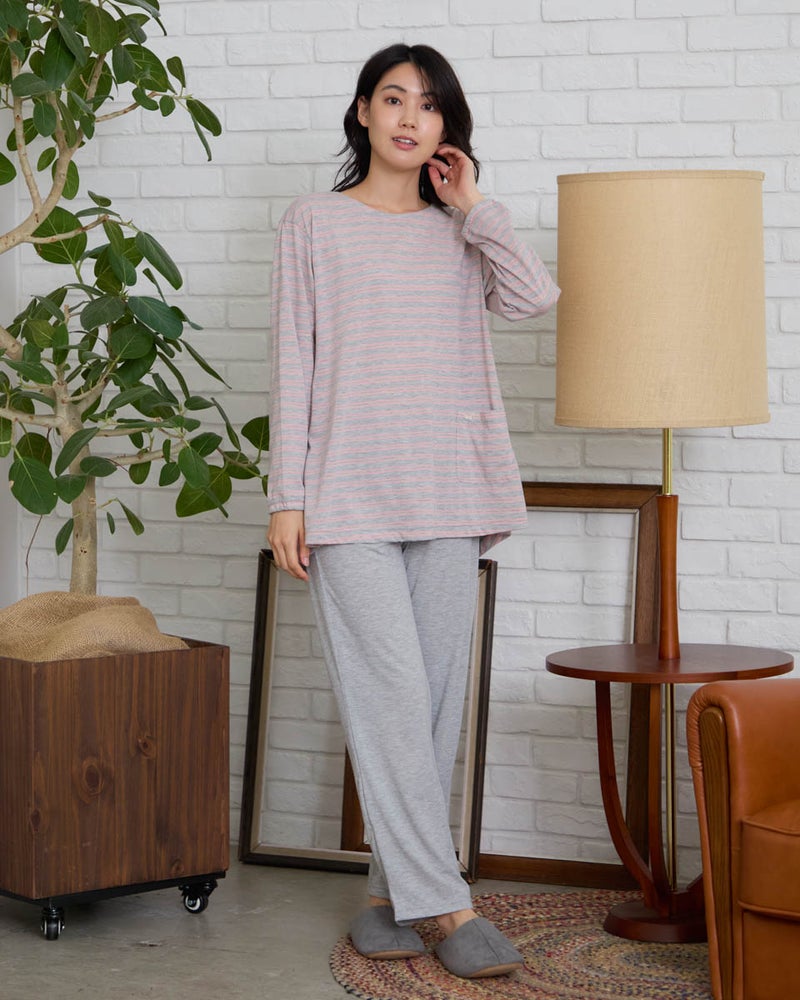 Golden Bear ゴールデンベア　Home Wear天竺ボーダーパジャマ