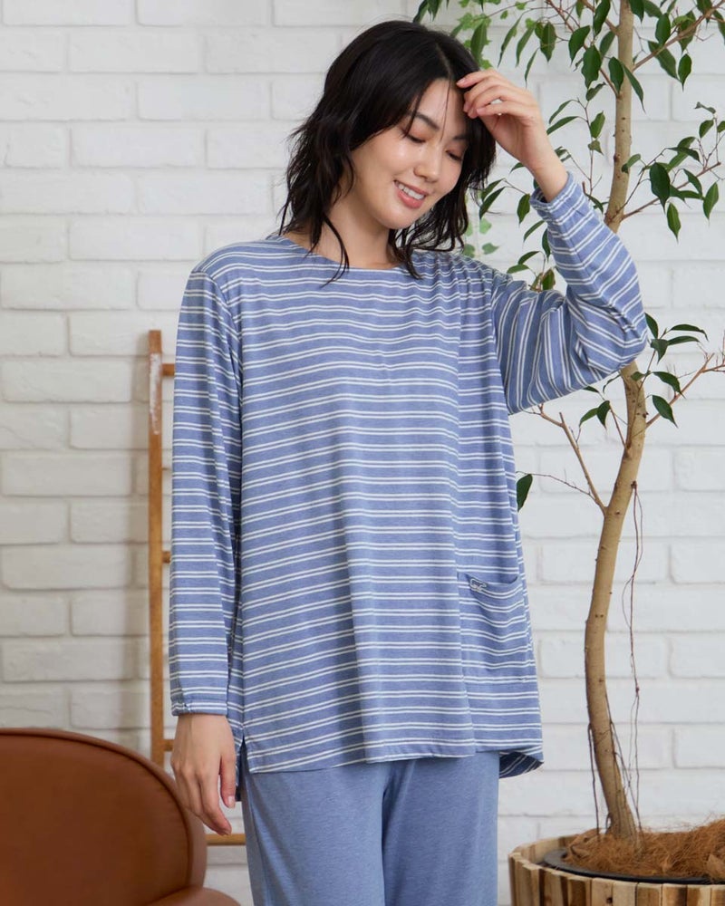 Golden Bear ゴールデンベア　Home Wear天竺ボーダーパジャマ