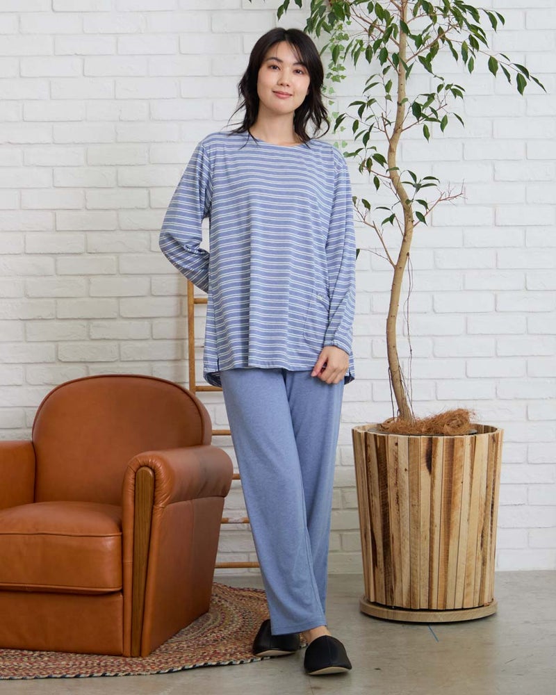 Golden Bear ゴールデンベア　Home Wear天竺ボーダーパジャマ