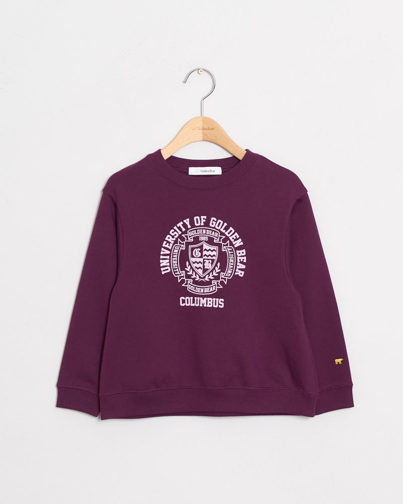 GoldenBear ゴールデンベア カレッジロゴスウェット
