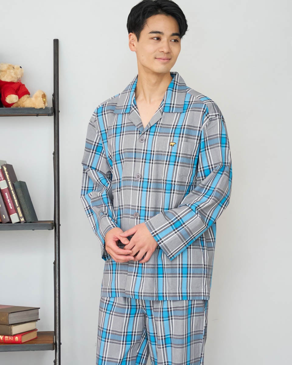 Golden bear　ゴールデンベア　 Home Wearツイルテーラードパジャマ