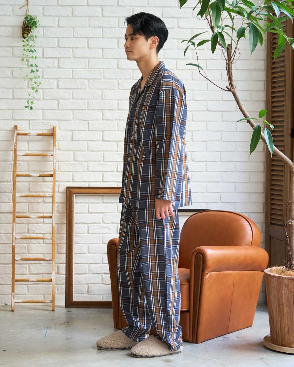 Golden bear　ゴールデンベア　 Home Wearツイルテーラードパジャマ